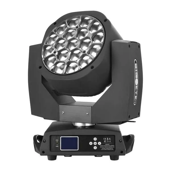 19pcs LED Moving Head With Zoom