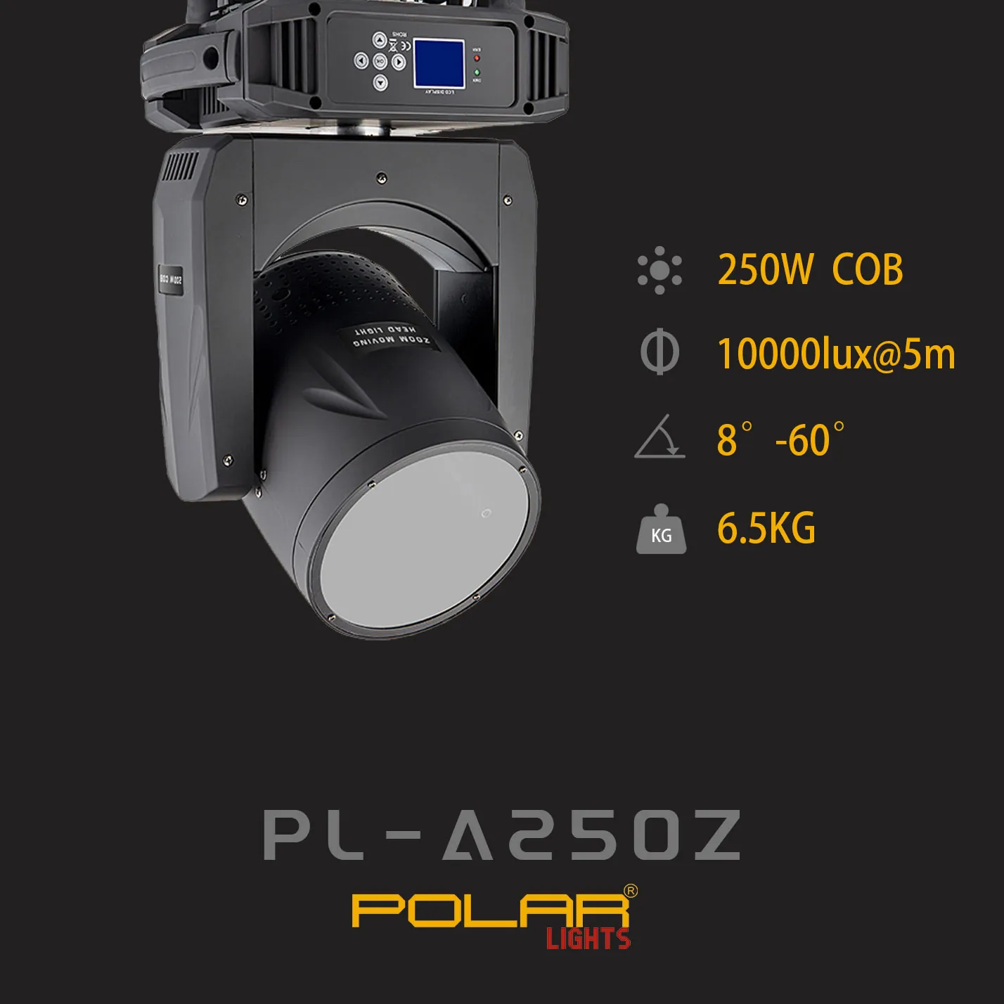 200W COB LED Moving Head With Zoom